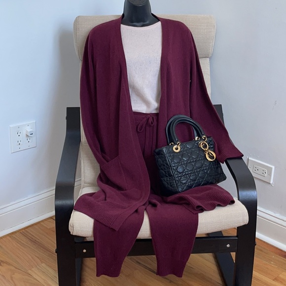 Saks fifth ave cashmere trousers - Picture 3 of 7